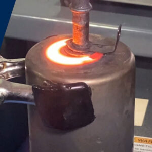 Induction Heater for Carbon Steel Gas Filters Brazing